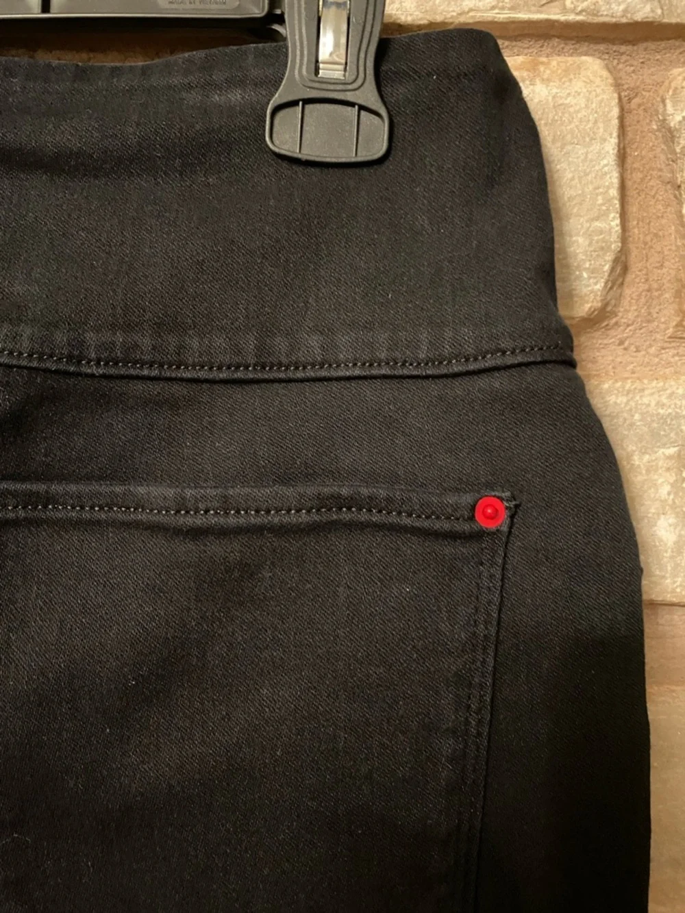Spanx Black stretch High-Rise Skinny Jeans Size L
